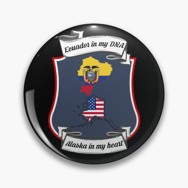 Item preview, Ecuador in my DNA, Alaska in my heart Heritage designed and sold by Tony ⭐⭐⭐⭐⭐.