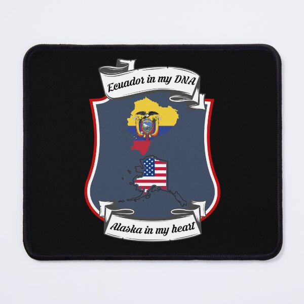 Item preview, Ecuador in my DNA, Alaska in my heart Heritage designed and sold by Tony ⭐⭐⭐⭐⭐.