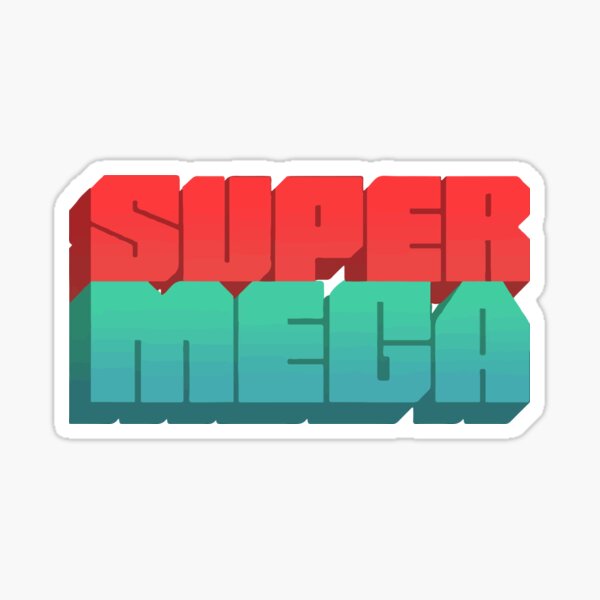 Supermega Stickers | Redbubble