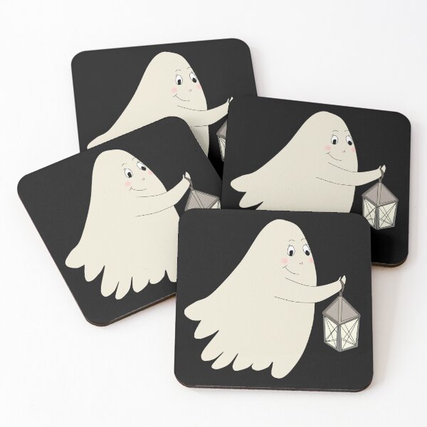 Item preview, Cute halloween ghost with lantern  designed and sold by Mialunaa.