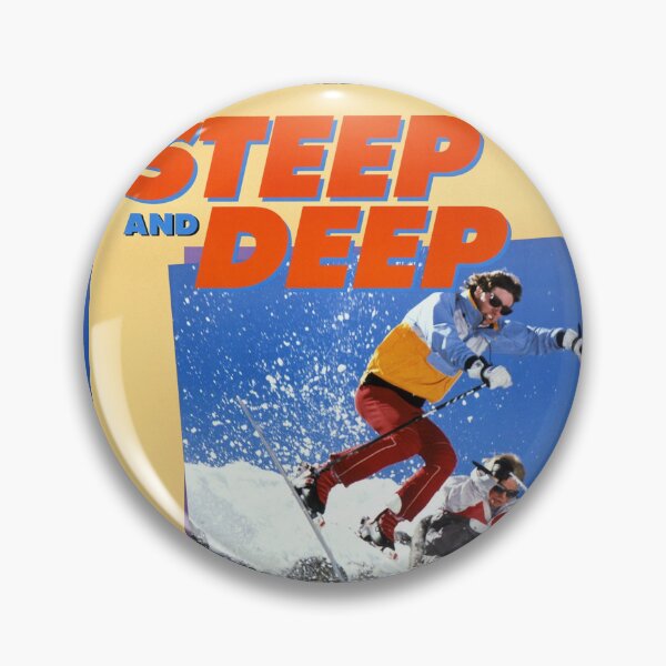 Item preview, Steep and Deep - Warren Miller ski poster designed and sold by heymate.