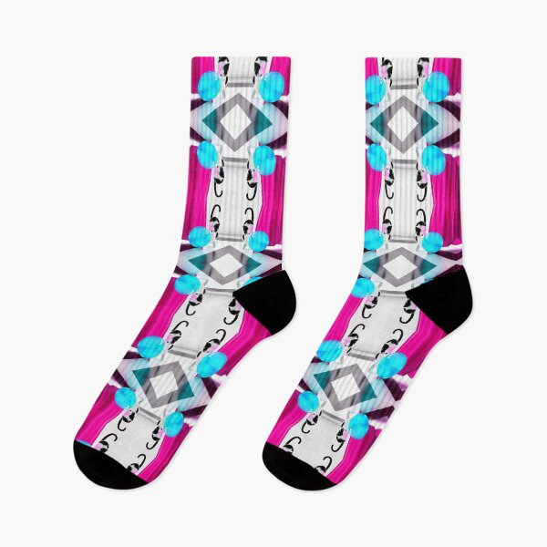 Item preview, Cat Playing with Ball Pink and Cyan Blue designed and sold by SpiritGifts.