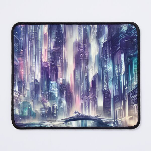 Item preview, Urban futuristic cityscape designed and sold by mgtime.
