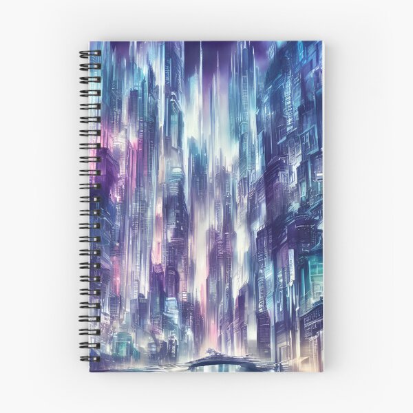 Item preview, Urban futuristic cityscape designed and sold by mgtime.