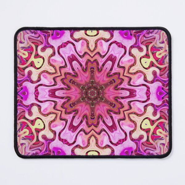 Item preview, Boho Vibes Abstract Kaleidoscope Maximalism Hippie Style Eclectic Mix of Pink Lilac Cream 3 of 16 designed and sold by Beachy.