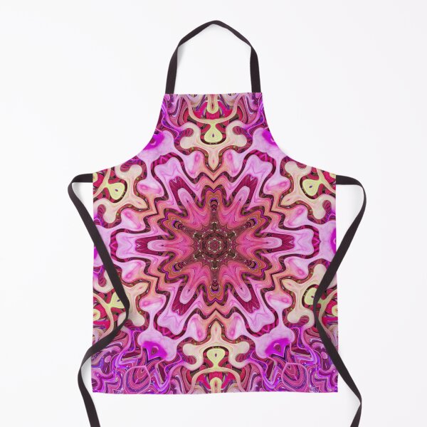 Item preview, Boho Vibes Abstract Kaleidoscope Maximalism Hippie Style Eclectic Mix of Pink Lilac Cream 3 of 16 designed and sold by Beachy.