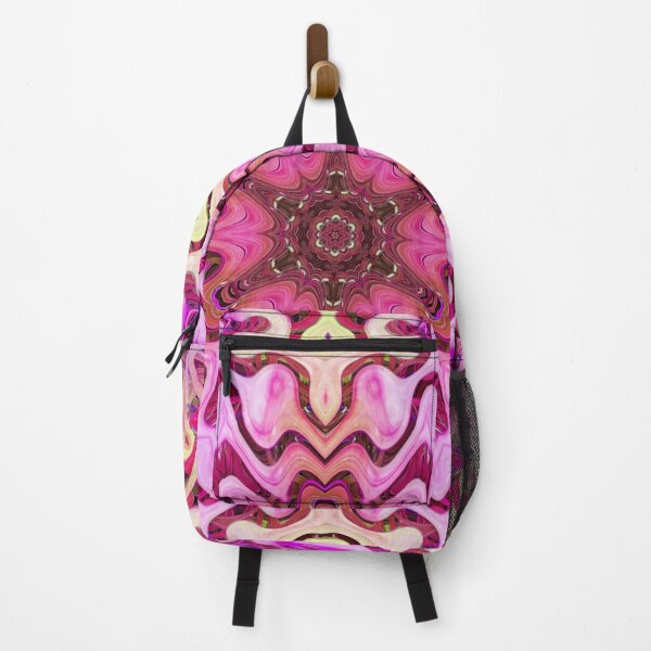 Item preview, Boho Vibes Abstract Kaleidoscope Maximalism Hippie Style Eclectic Mix of Pink Lilac Cream 3 of 16 designed and sold by Beachy.