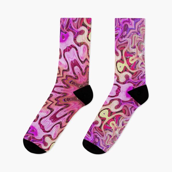 Item preview, Boho Vibes Abstract Kaleidoscope Maximalism Hippie Style Eclectic Mix of Pink Lilac Cream 3 of 16 designed and sold by Beachy.