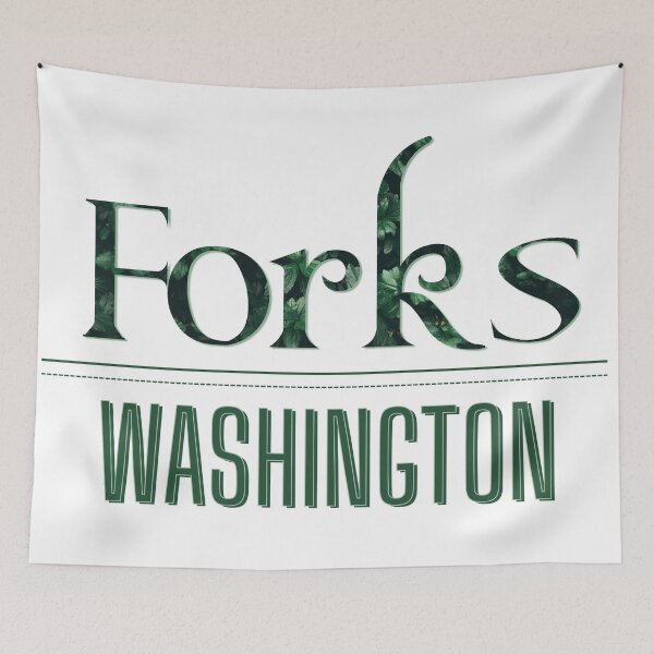 Item preview, Forks Washington designed and sold by SpiderMonkey913.