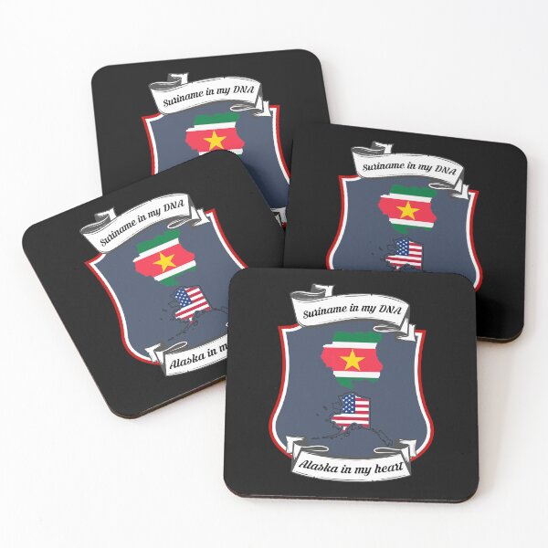 Item preview, Suriname in my DNA, Alaska in my heart Heritage designed and sold by Tony ⭐⭐⭐⭐⭐.