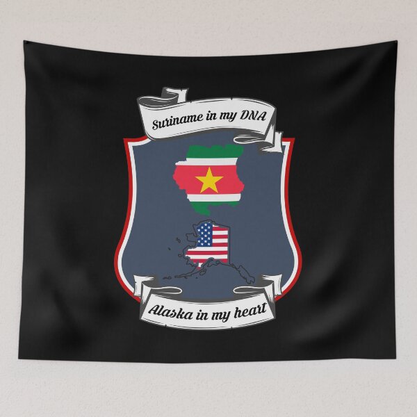 Item preview, Suriname in my DNA, Alaska in my heart Heritage designed and sold by Tony ⭐⭐⭐⭐⭐.