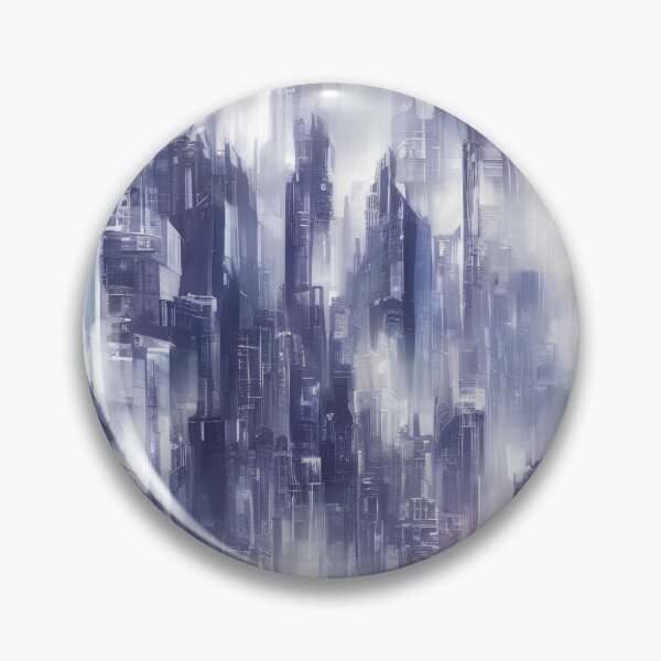 Item preview, Skyline Futuristic Cityscape designed and sold by mgtime.