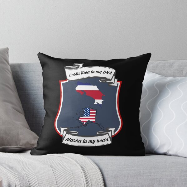 Item preview, Costa Rica in my DNA, Alaska in my heart Heritage designed and sold by Tony ⭐⭐⭐⭐⭐.