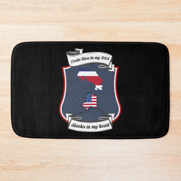 Item preview, Costa Rica in my DNA, Alaska in my heart Heritage designed and sold by Tony ⭐⭐⭐⭐⭐.
