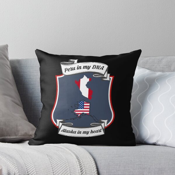Item preview, Peru in my DNA, Alaska in my heart Heritage designed and sold by Tony ⭐⭐⭐⭐⭐.