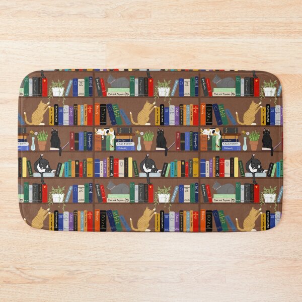 Item preview, Cat Library Pattern designed and sold by BluebellPainter.