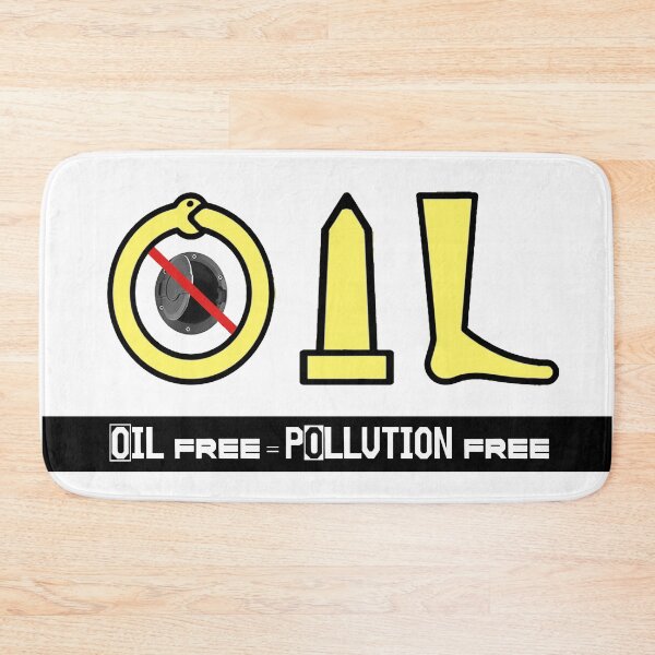 Item preview, Oil Free Pollution Free designed and sold by emhoteb.