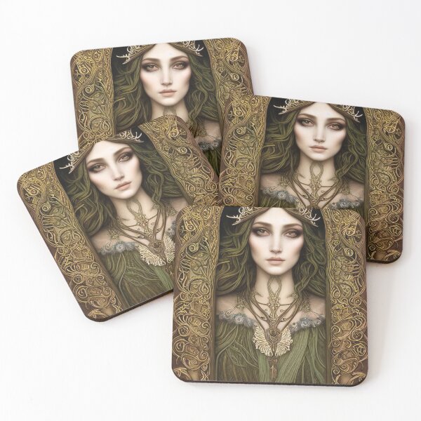 Item preview, Queen in the Green designed and sold by CherryBlack.