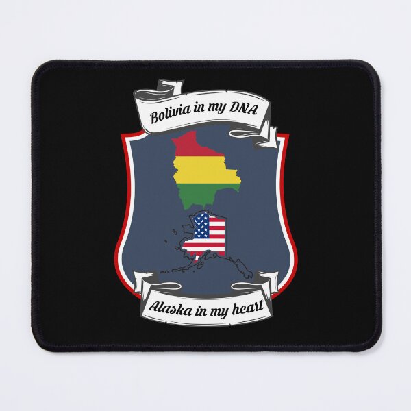 Item preview, Bolivia in my DNA, Alaska in my heart Heritage designed and sold by Tony ⭐⭐⭐⭐⭐.