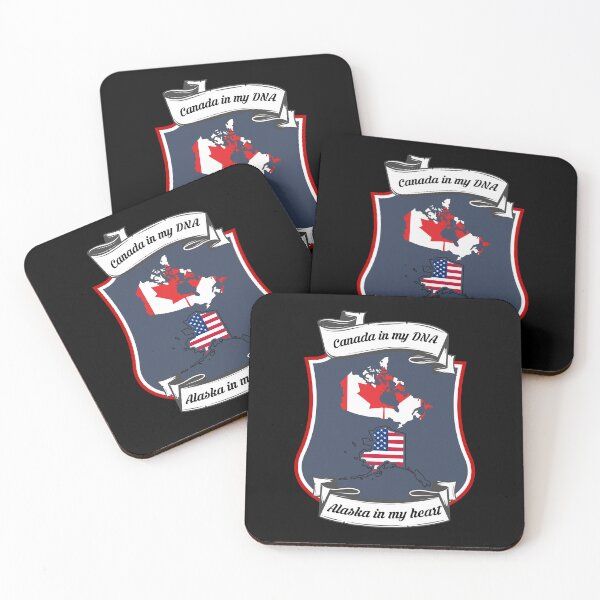 Item preview, Canada in my DNA, Alaska in my heart Heritage designed and sold by Tony ⭐⭐⭐⭐⭐.