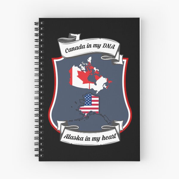 Item preview, Canada in my DNA, Alaska in my heart Heritage designed and sold by Tony ⭐⭐⭐⭐⭐.