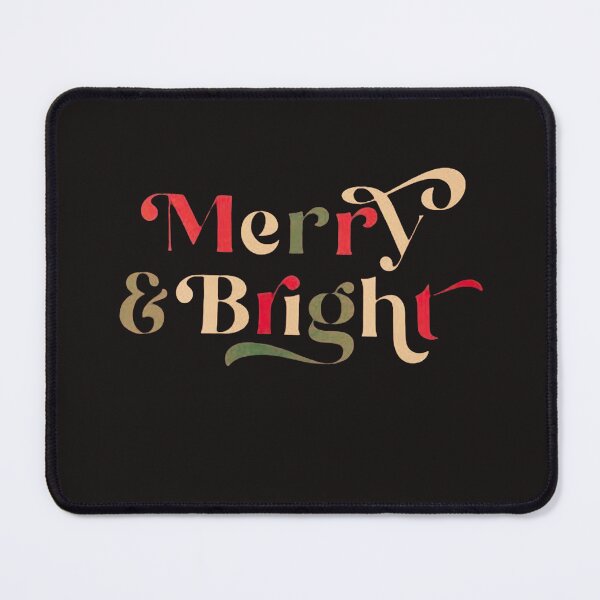 Item preview, Merry And Bright_Retro Christmas&Womens, Weihnachts-Sweatshirt designed and sold by Sophistical.