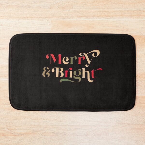 Item preview, Merry And Bright_Retro Christmas&Womens, Weihnachts-Sweatshirt designed and sold by Sophistical.
