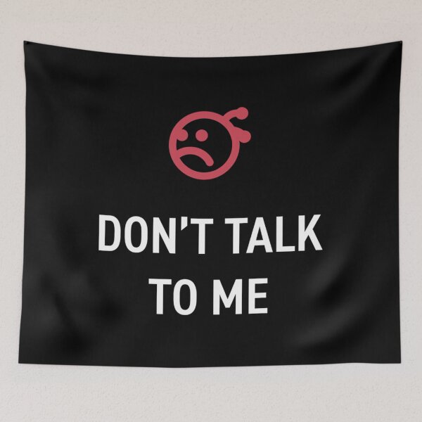 Item preview, Don't talk to me busy  Funny MMO FFXIV FF14  designed and sold by wethalmouatx.
