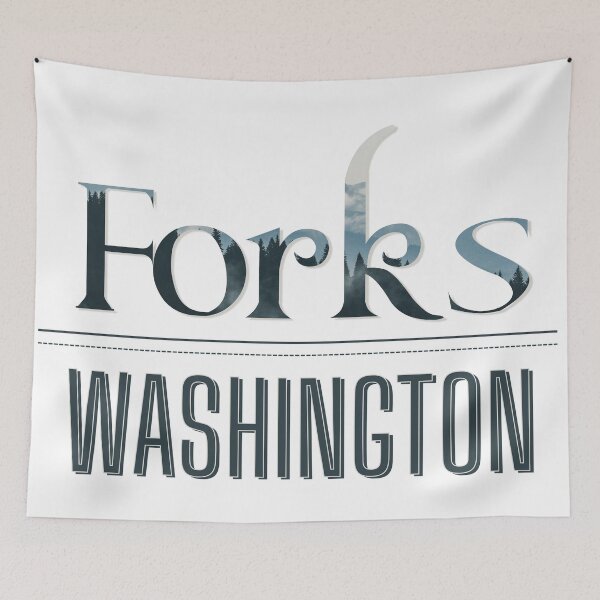Item preview, Forks Washington designed and sold by SpiderMonkey913.