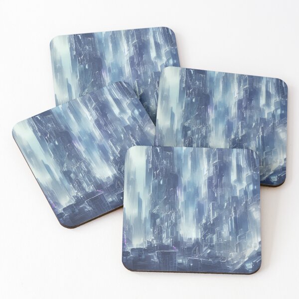 Item preview, Abstract cityscape drawings illustration designed and sold by mgtime.
