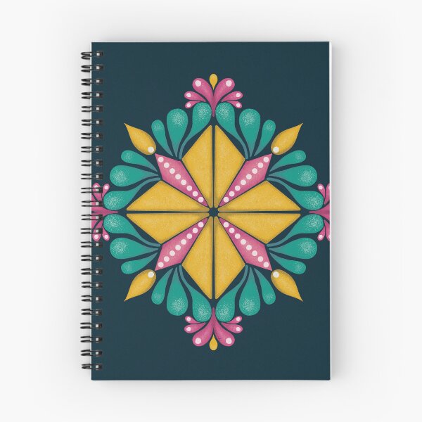 Item preview, AP256-2 Diamond Mandala - Yellow & Blue designed and sold by DuckyRubin.