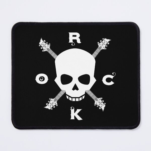 Item preview, Vintage Rock t-shirt Skull Guitar designed and sold by Red50.