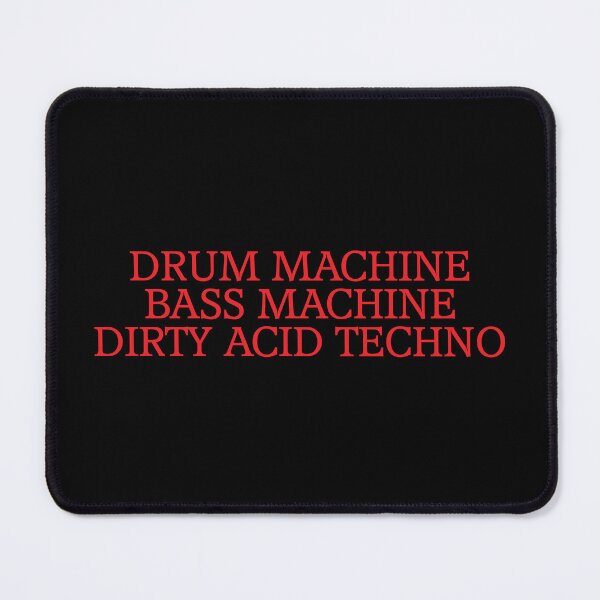 Item preview, Drum Machine Bass Machine Acid Techno designed and sold by AtomicMalibu.
