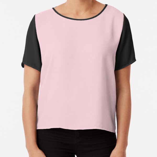 On Trend-Millennial Pink Chiffon Top
