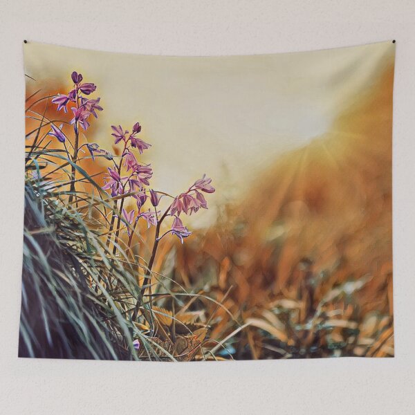 Item preview, Sunset and meadows designed and sold by MagiLand ⭐⭐⭐⭐⭐.