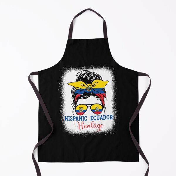 Item preview,   Hispanic Heritage Month,Ecuador Flag Messy Bun Gift For Women designed and sold by biigshow.