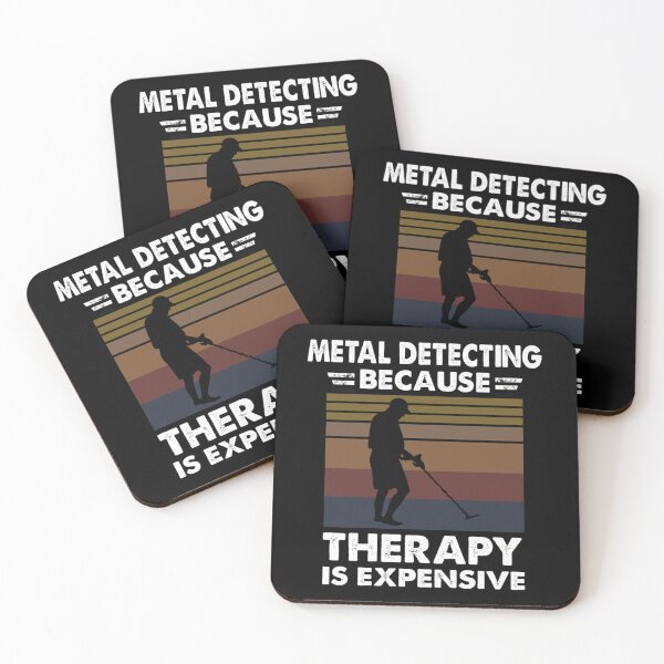 Item preview, Metal Detecting Because Therapy Is Expensive Essential T-Shirt designed and sold by zzsstore084.