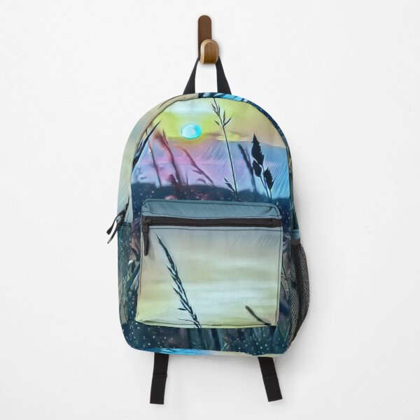Item preview, Sunset and meadows designed and sold by MagiLand ⭐⭐⭐⭐⭐.