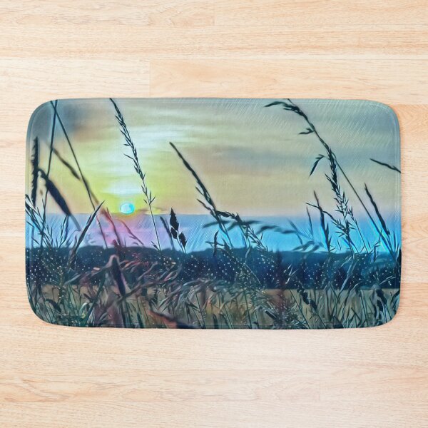 Item preview, Sunset and meadows designed and sold by MagiLand ⭐⭐⭐⭐⭐.
