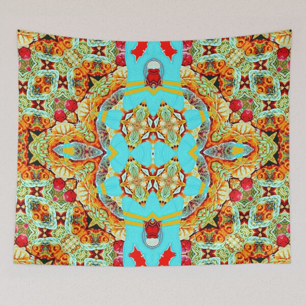 Item preview, HARMONIOUS COCKTAIL OF ARUBA SHELLFISH - UNFORGETTABLE ARUBA CHRISTMAS SOUVENIRS - ARUBAN PARADISE ISLAND ABSTRACT GEOMETRIC PAINTING - ARUBAN ABSTRACT FLAG INSPIRATION - ARUBA ONE HAPPY ISLAND. designed and sold by Ralek.