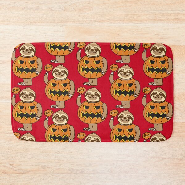 Item preview, Sloth Pumpkin Boo! designed and sold by plushism.