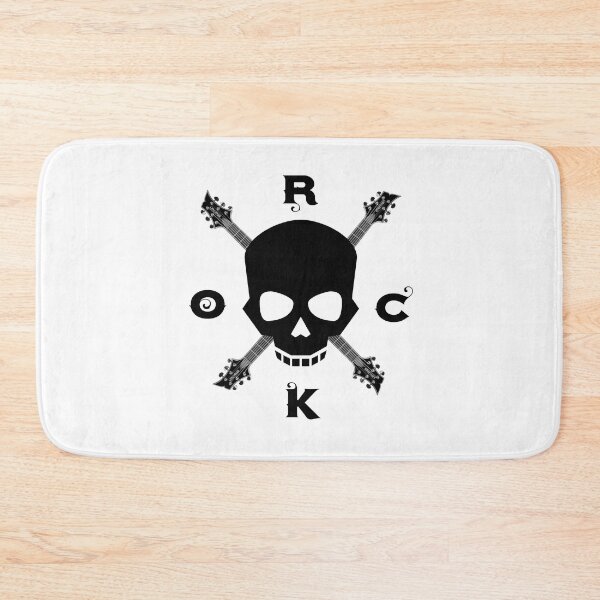 Item preview, Rock and Roll T-shirt Rock Skull Guitar designed and sold by Red50.