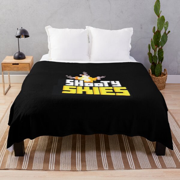 Aperçu de l'œuvre T-shirt à logo explosé Shooty Skies créée et vendue par oliviatzk.