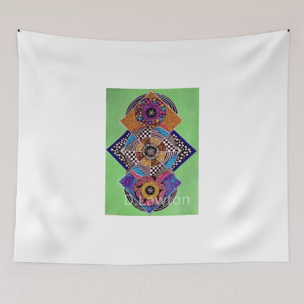 Item preview, Tribal looking abstract designed and sold by Dimakesthings.