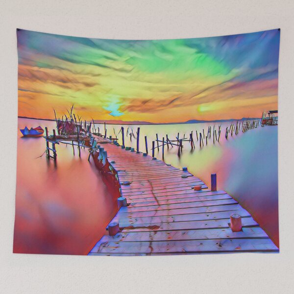 Item preview, Footbridge over the ocean designed and sold by MagiLand ⭐⭐⭐⭐⭐.