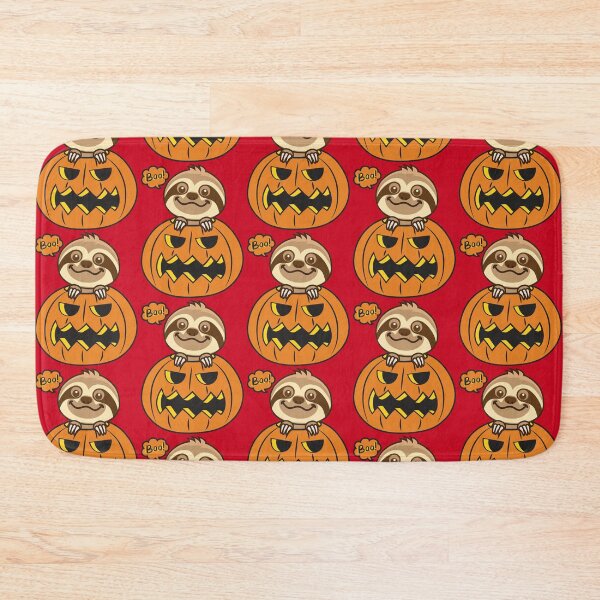 Item preview, Sloth Pumpkin Boo! designed and sold by plushism.