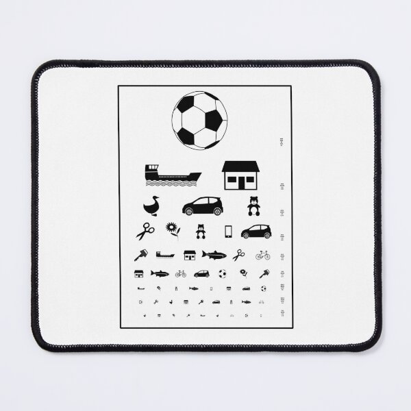 Item preview, 21st century Snellen Eye Chart designed and sold by MadeByKarlsen.