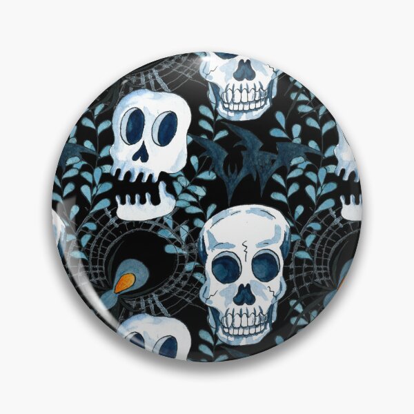 Item preview, Skull and cobweb for halloween designed and sold by JAG2B.