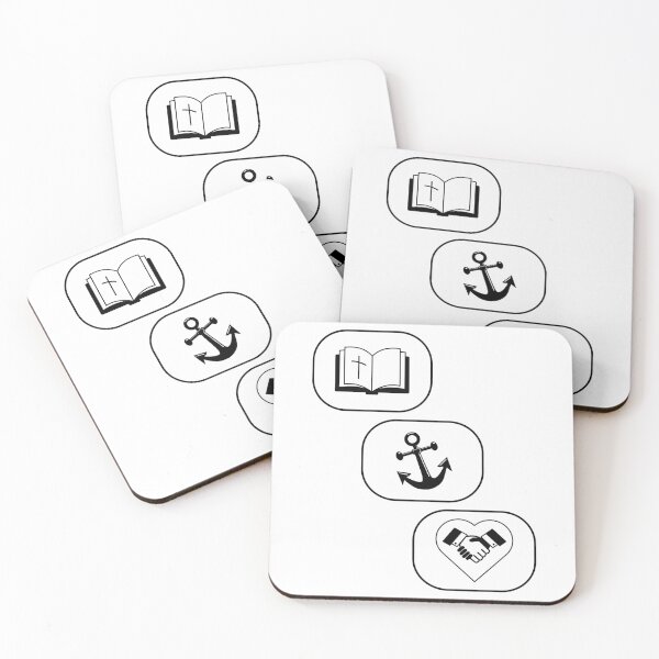 Item preview, Faith Hope and Charity icon design designed and sold by A Little Shop of Light.