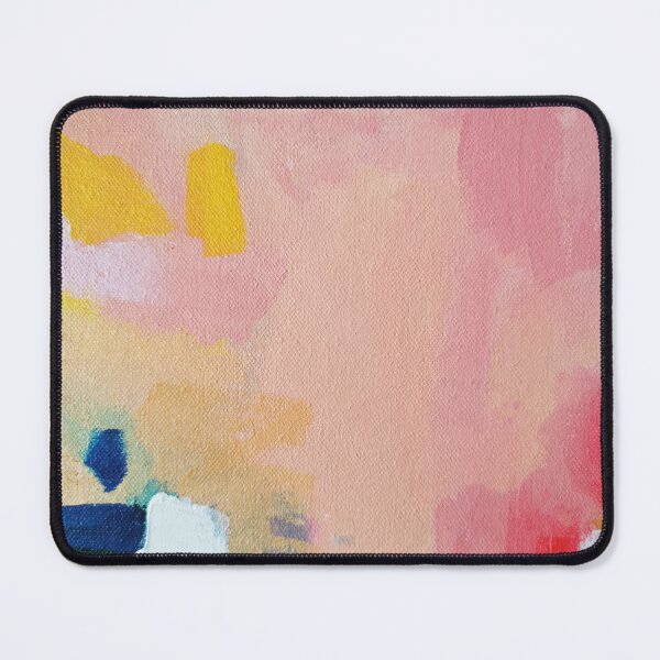 Item preview, Pink white abstract brush strokes designed and sold by Myartspace.